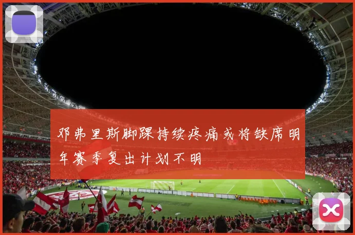 邓弗里斯脚踝持续疼痛或将缺席明年赛季复出计划不明